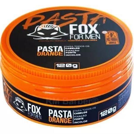 POMADA MODELADORA E FIXADORA PASTA ORANGE