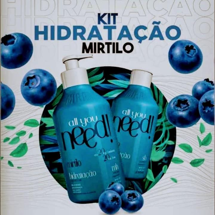 kit capilar hidratação (Shampoo + Máscara)