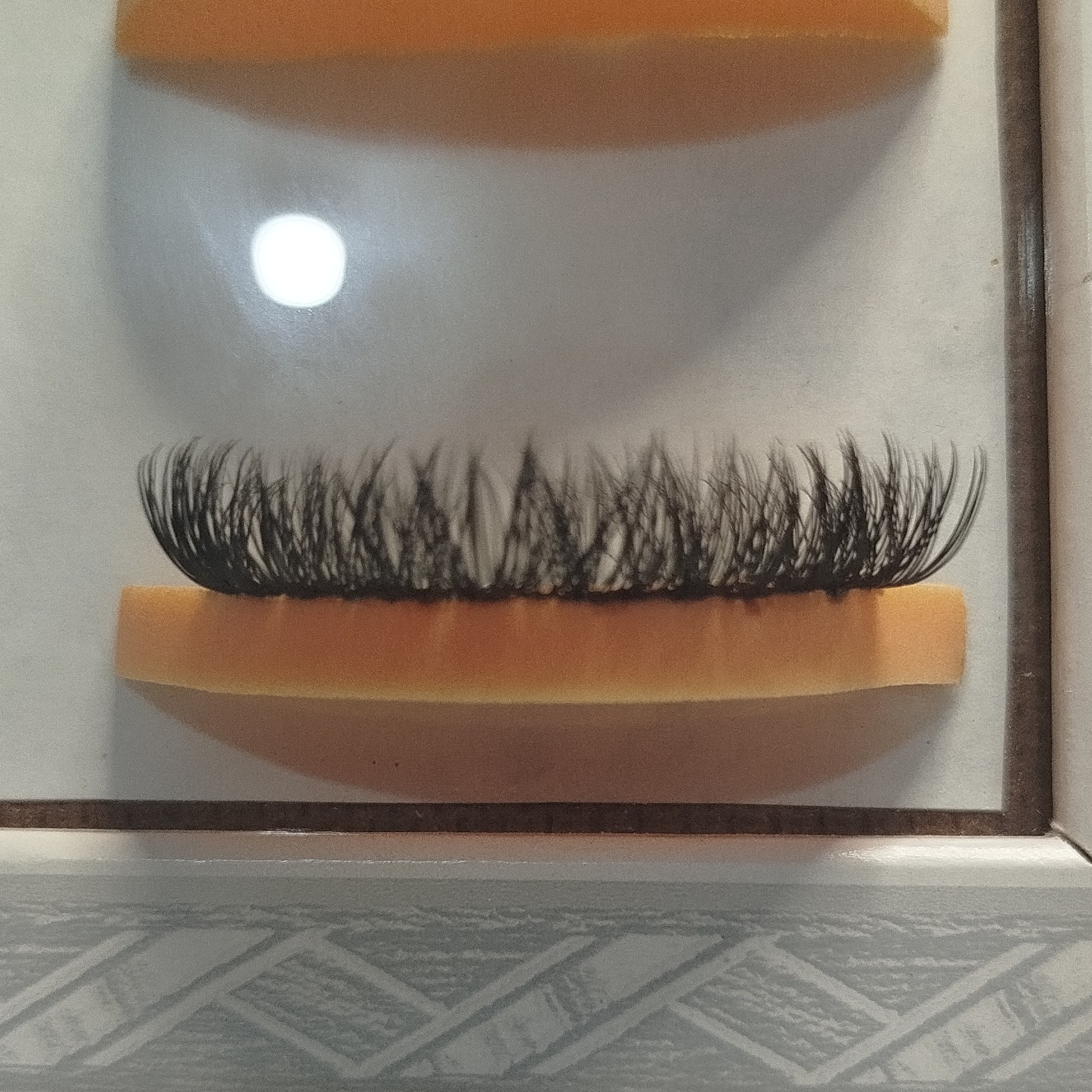 colocação de tufinho