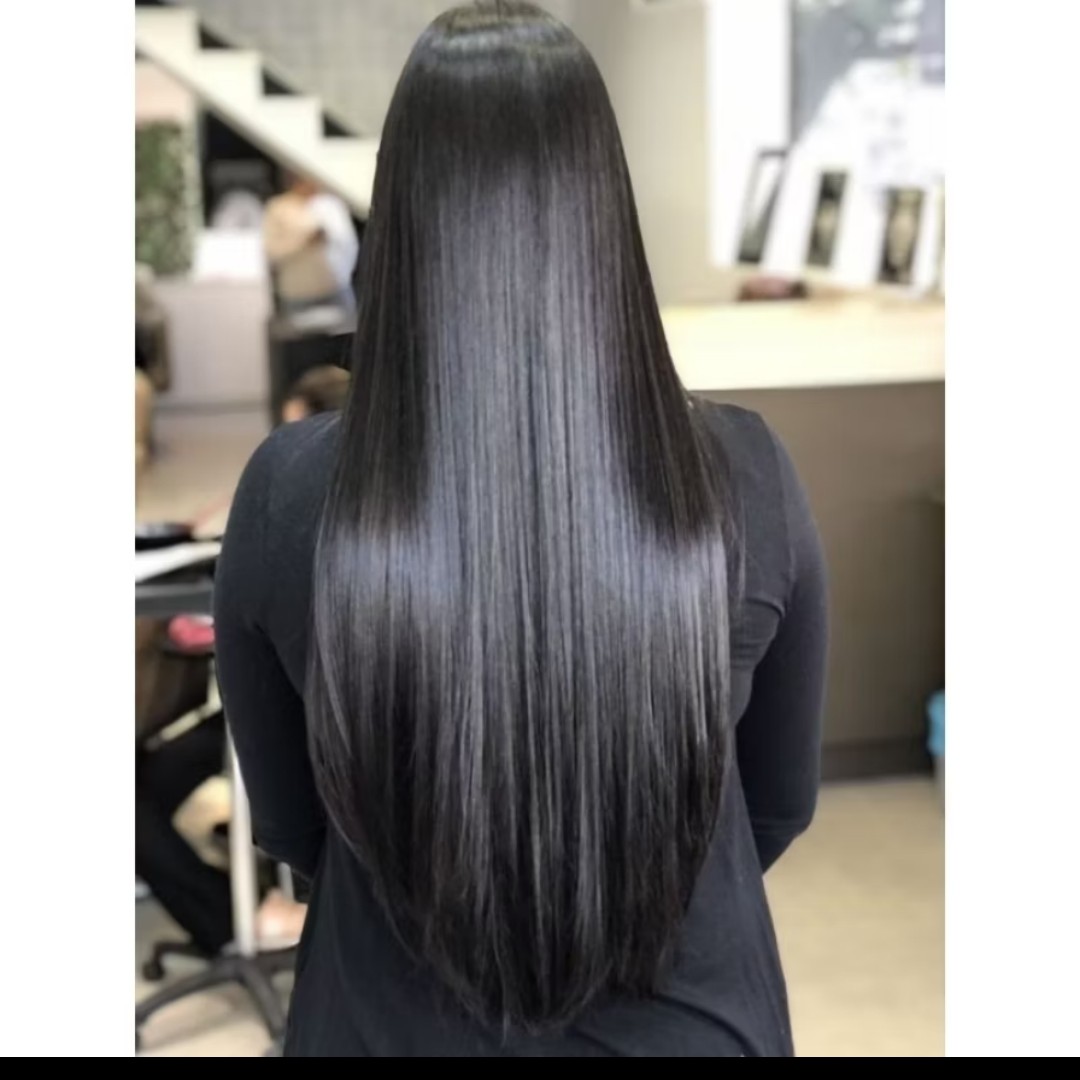 ESCOVA DEFINITIVA + alisamento ou relaxamento +selagem com formol  + tratamento s.o.s a laser ,corte nas pontas e escova completo .