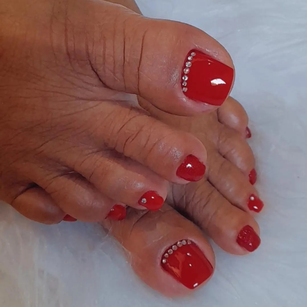 Básico - Pedicure Esmaltação de gel