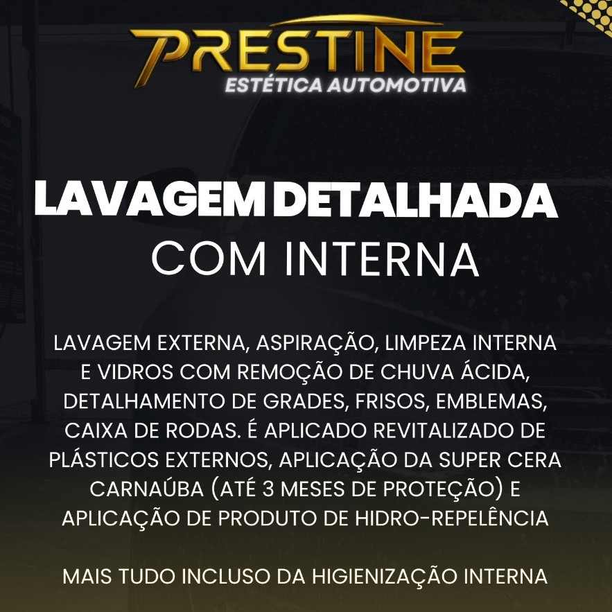 Lavagem e Higienização Detalhada