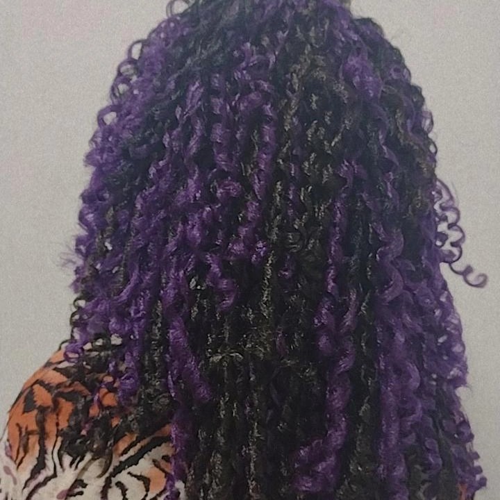 Crochê braids com nina softex incluso material