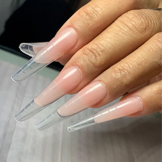 Alongamento Molde F1 + Esmaltação em gel