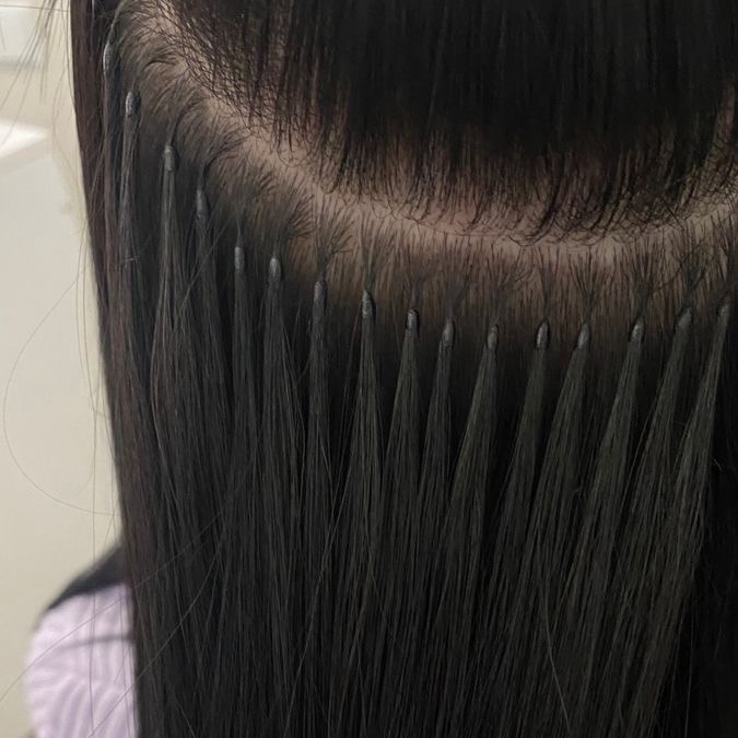 •APLICAÇÃO DE MEGA HAIR NA QUERATINA•