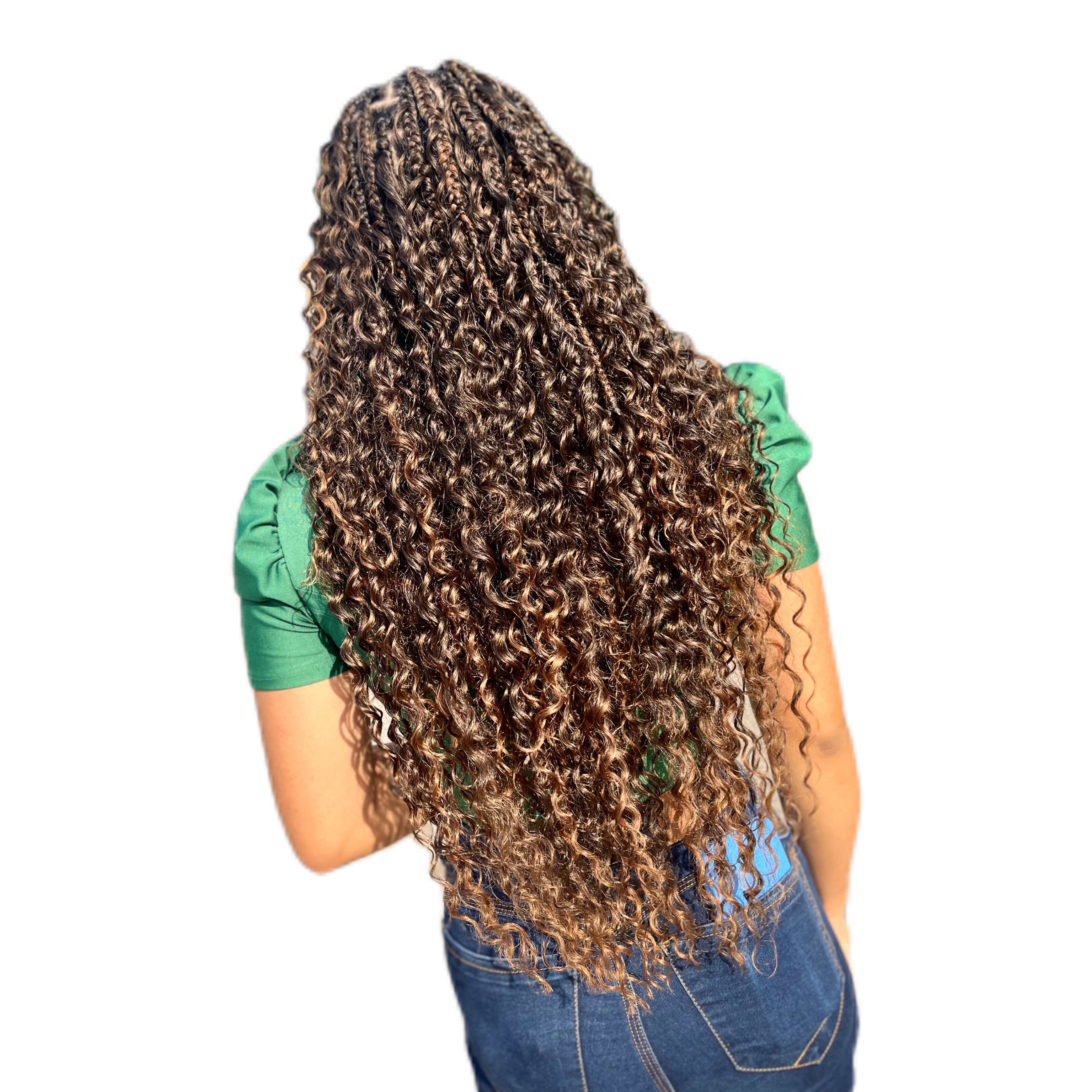 trança Gypys braids sem material