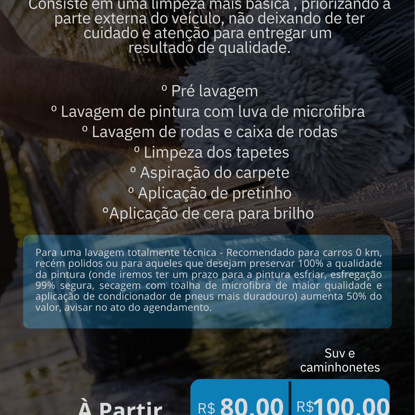 limpeza simples automotiva