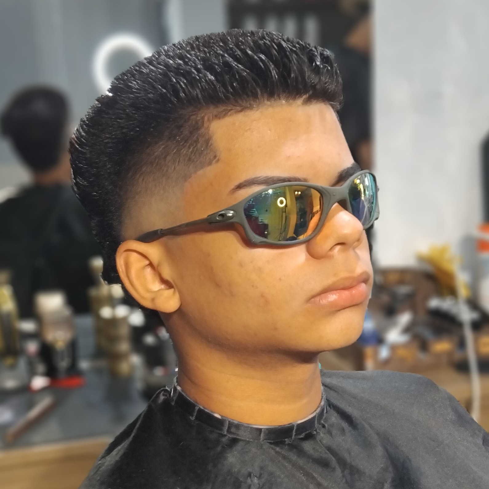 Corte (Maquina e tesousa, Degrade, Simples)