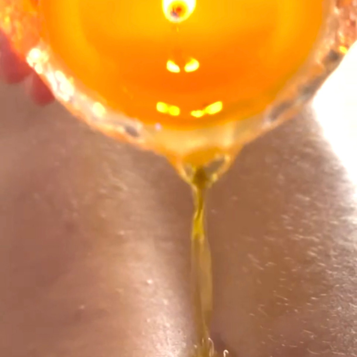 Massagem relaxante com vela