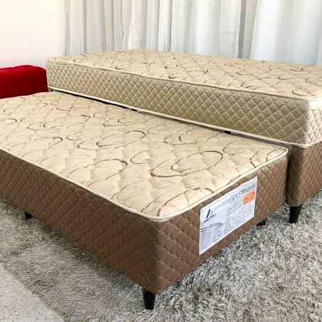 colchão solteiro+ auxiliar
