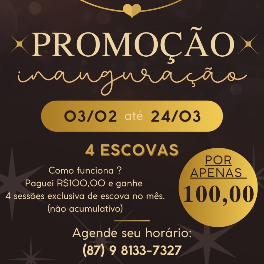combo de inauguração