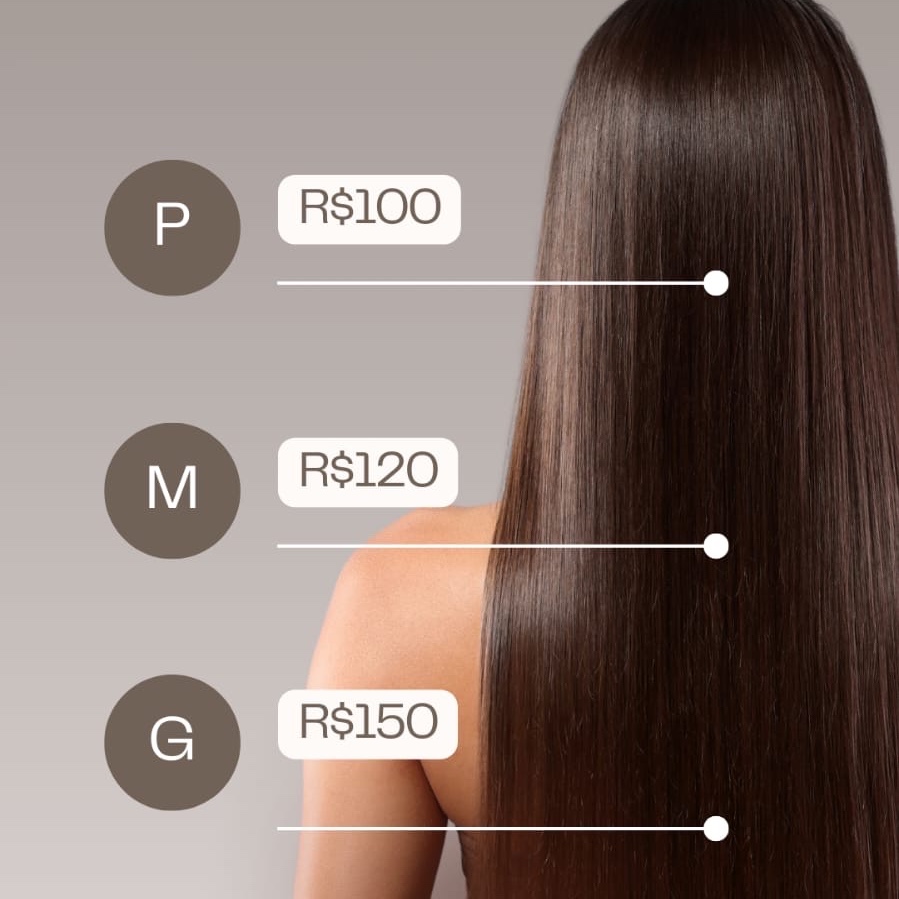 botox cabelo curto