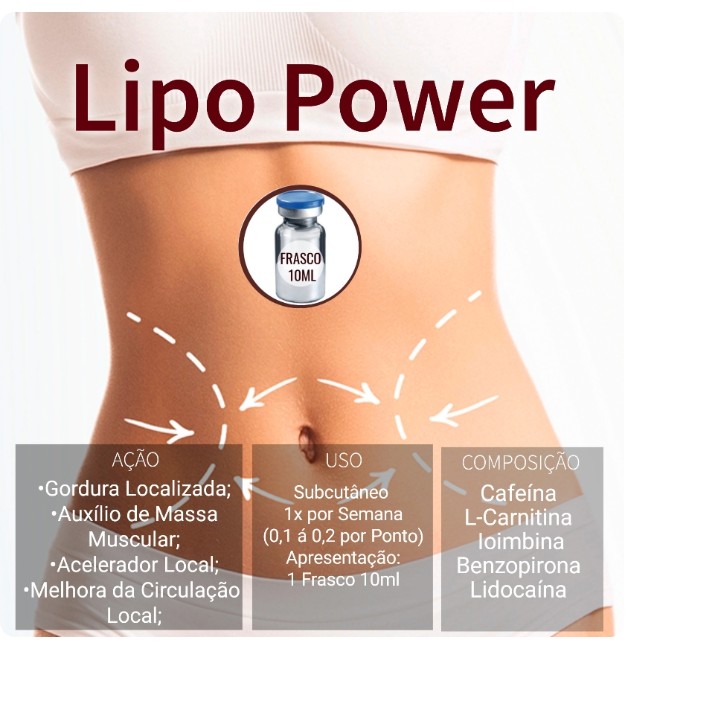 Lipo Power I 10ml OPT ( lipo enzimática)