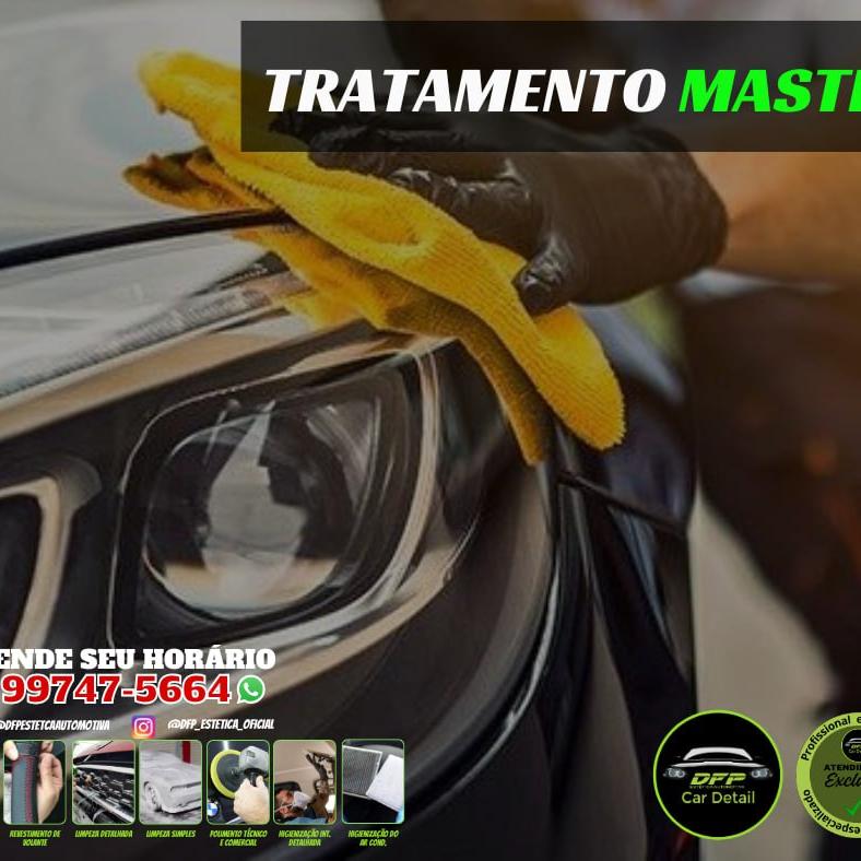TRATAMENTO MASTER - DETALHAMENTO EXTERNO + PROTEÇÃO DE 5 MESES - (ESPORTIVOS/CAMINHONETES/7 LUGARES)