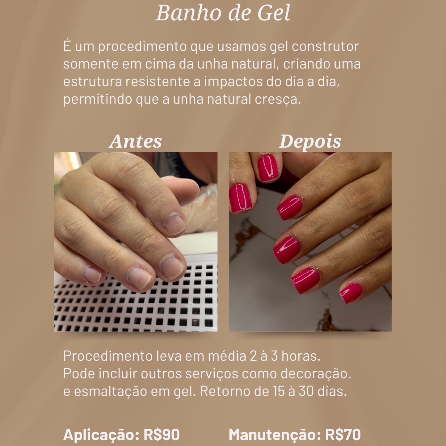 Banho de gel