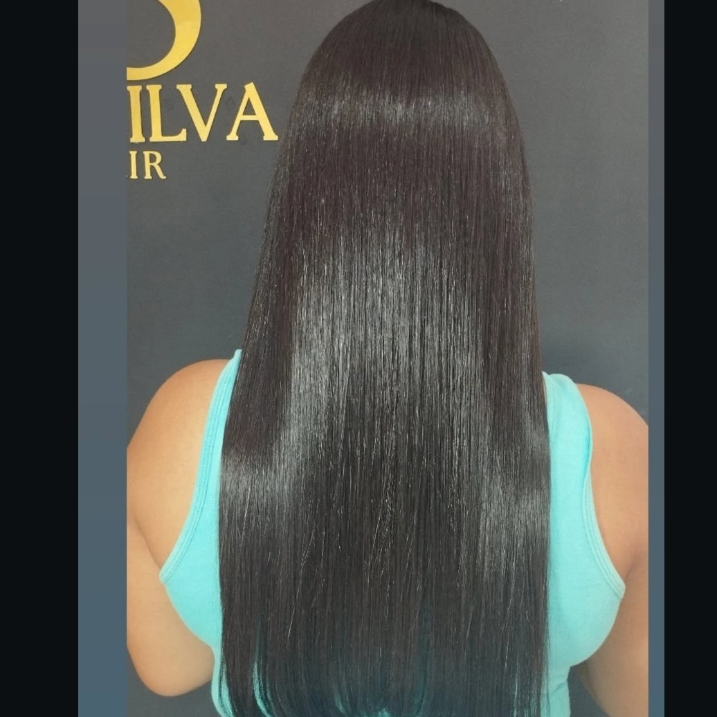 Realinhamento capilar | longo pouco volume até 4cm de raiz