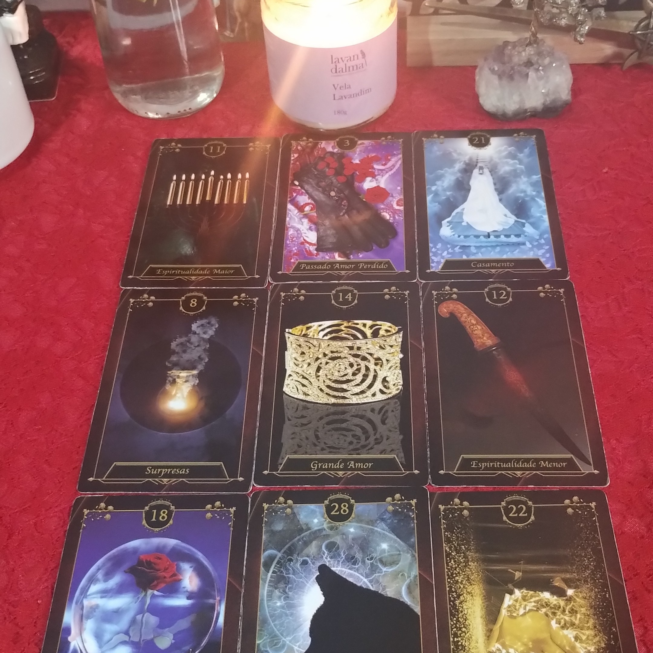 Leitura completa com Baralho de Maria Padilha