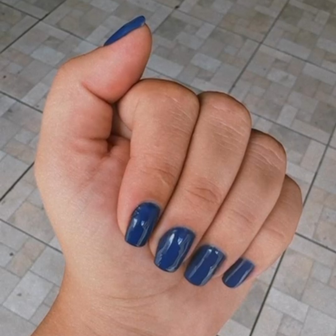 banho de gel com esmaltação/Cutilagem