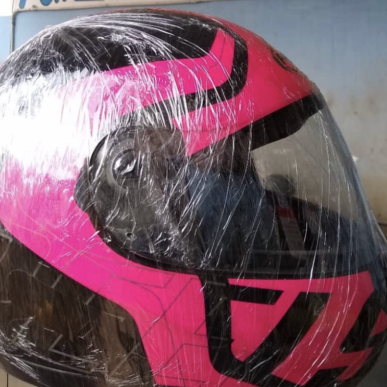 Higienização de capacete