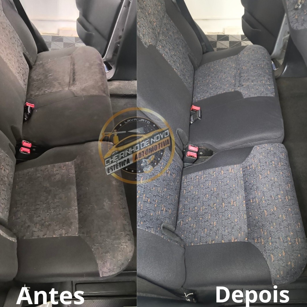 Higienização Somente os bancos (Tecido )