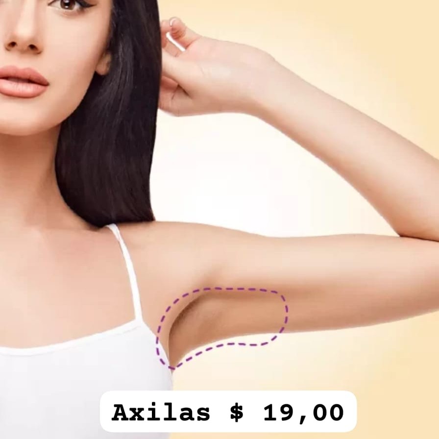 AXILAS( fazendo mais áreas fica $10,00)