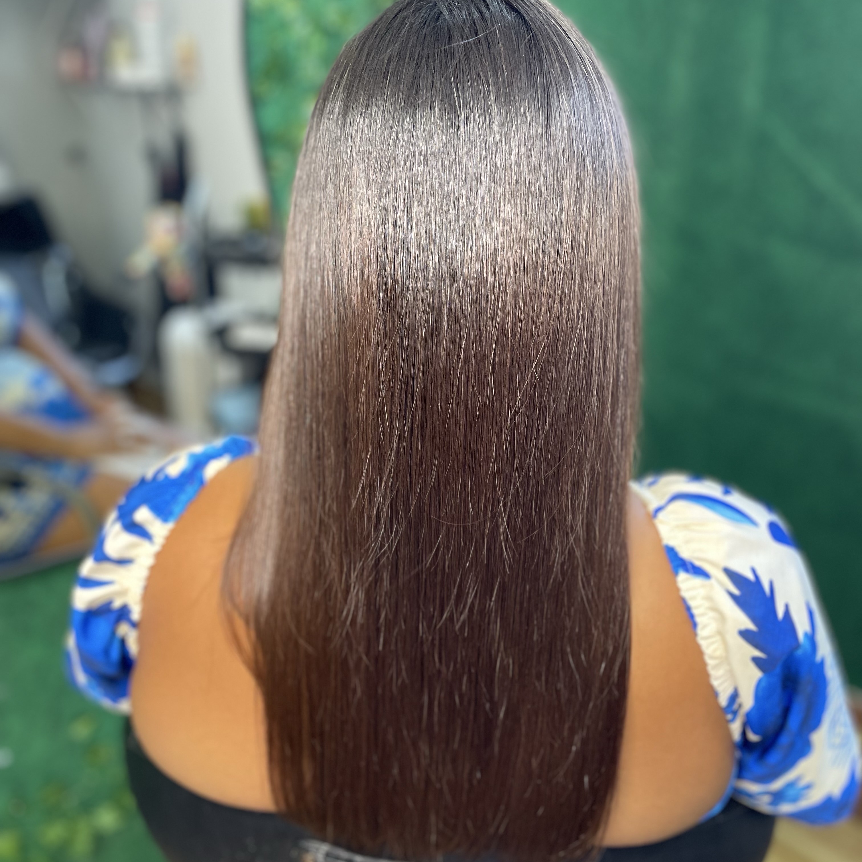 Retoque de Raiz cabelo médio