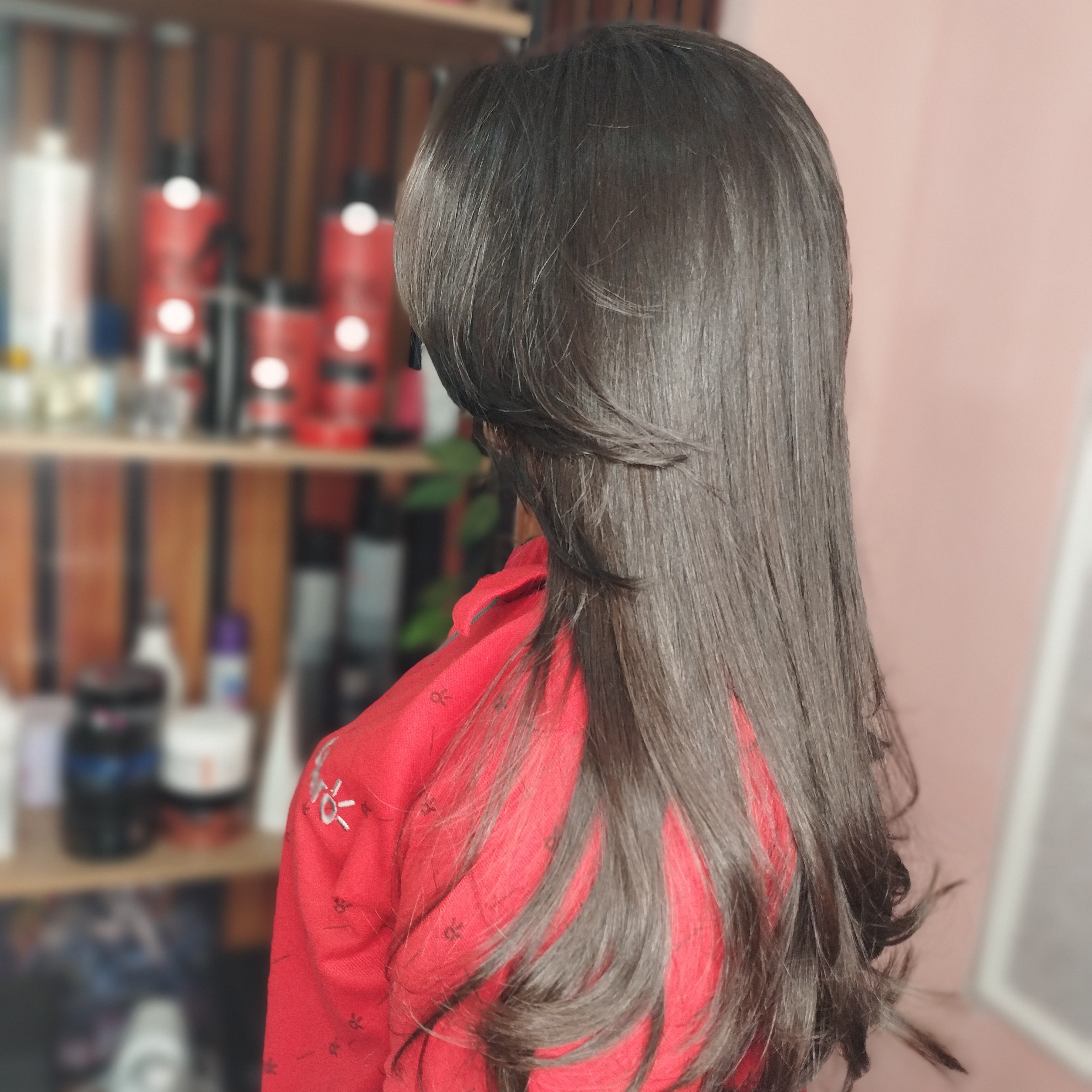 lavagem + escova *Mega hair g*