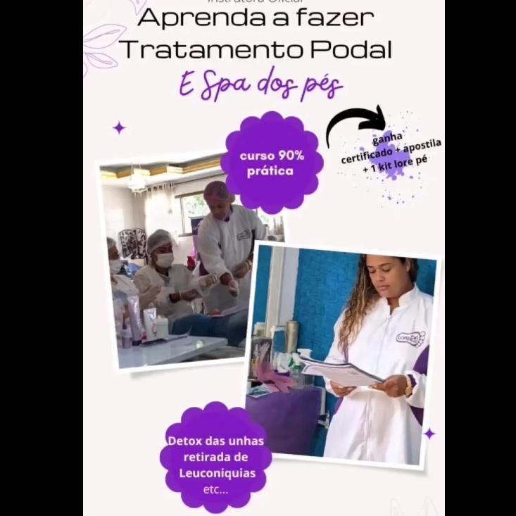 CURSO Spa dos pés e tratamento podal