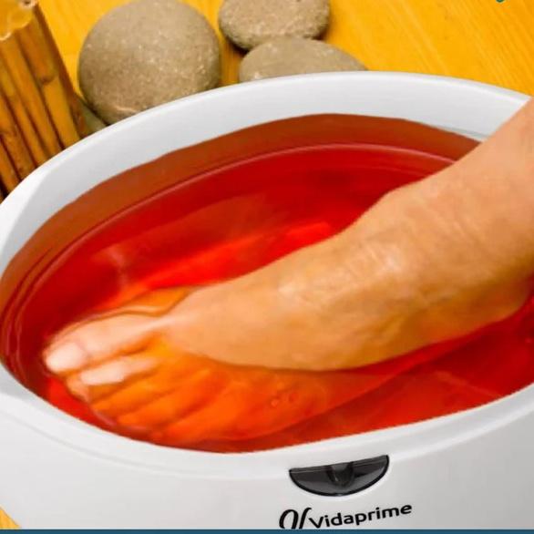 Mousse de  parafina pés ou mãos