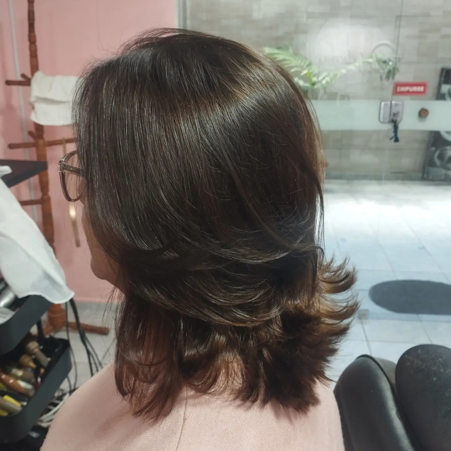 corte e escova a partir do tamanho P