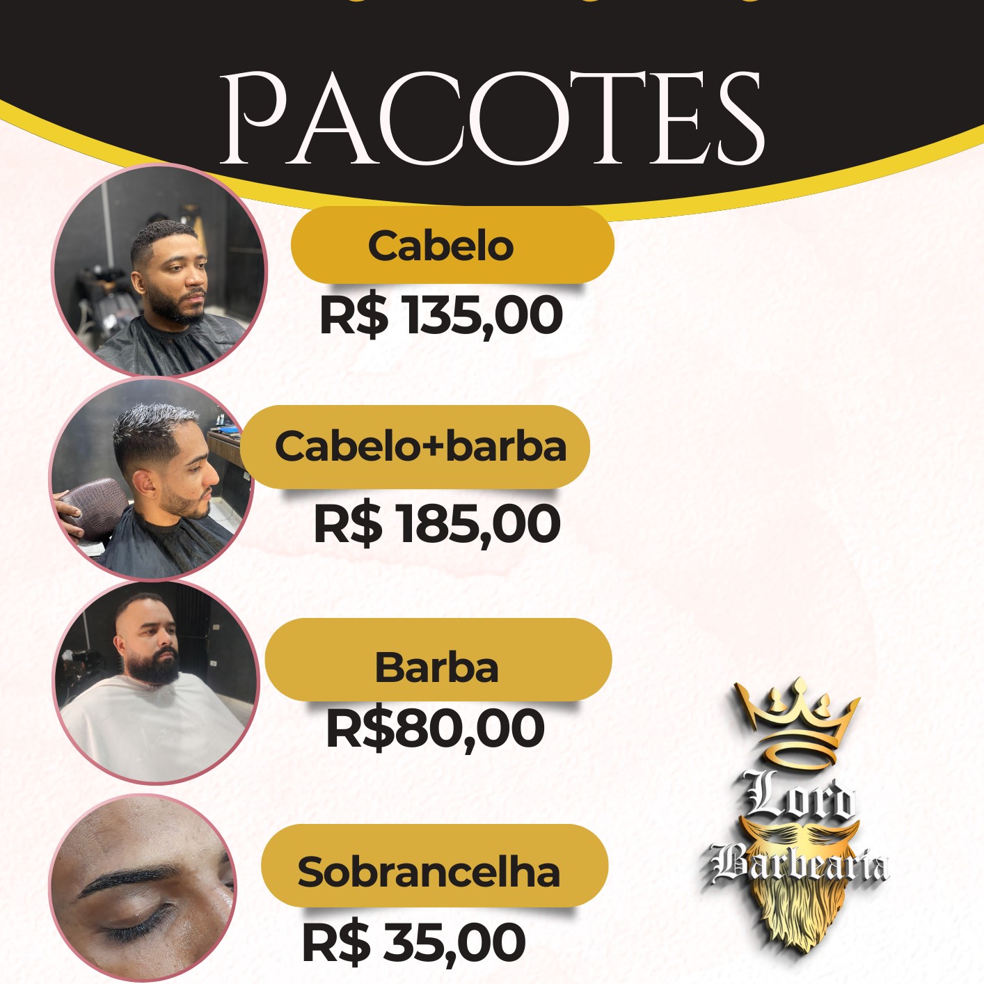 pacote cabelo