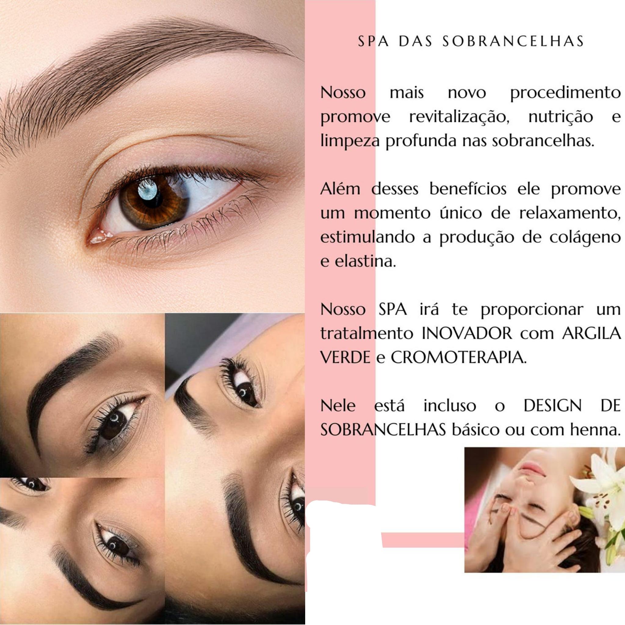 Spa das sobrancelhas C/S Henna
