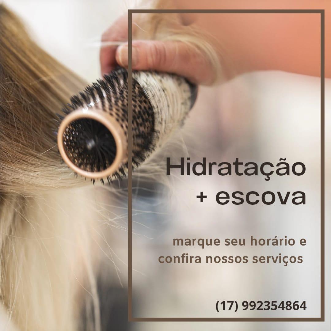 Hidratação e Escova