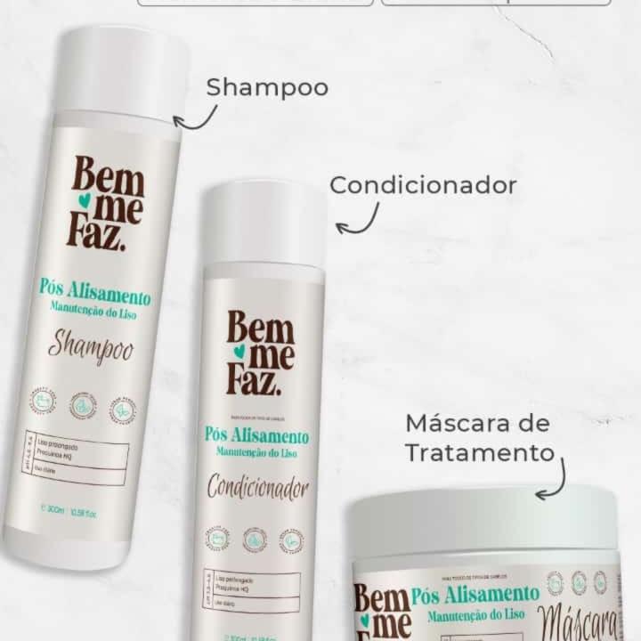 Kit pós alisamento