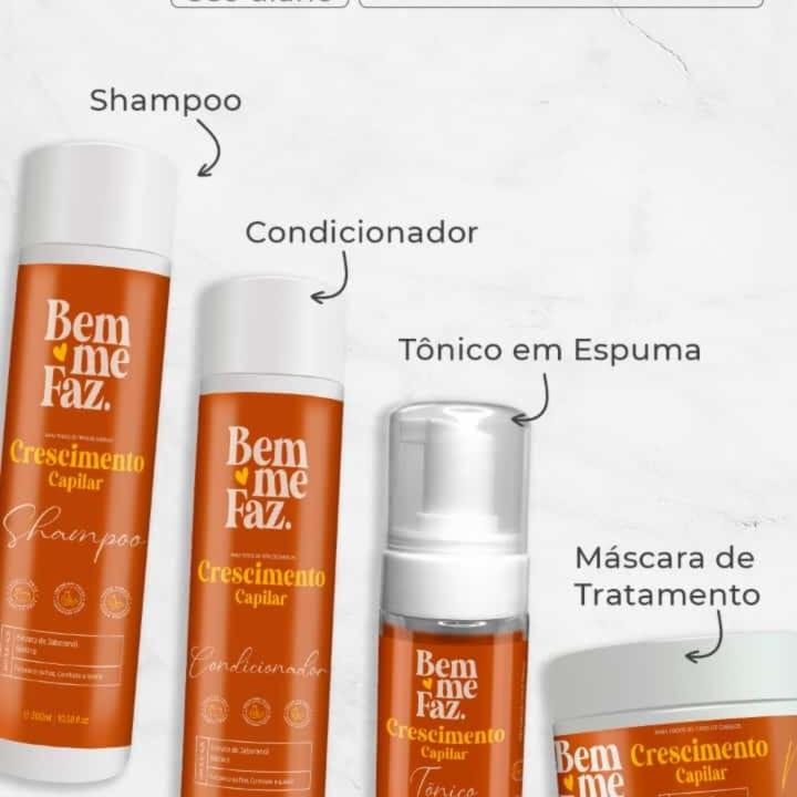 Kit crescimento / tratamento queda