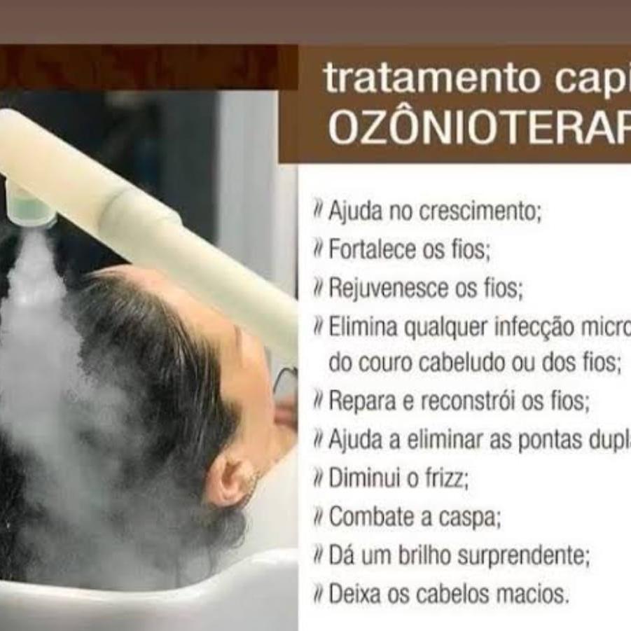 Tratamento capilar com ozônio