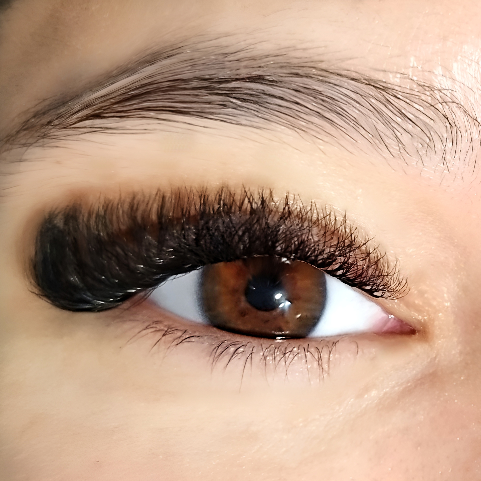 Extensão COMUM esfumada (extensão comum é mais preenchida). Colocação ou manutenção