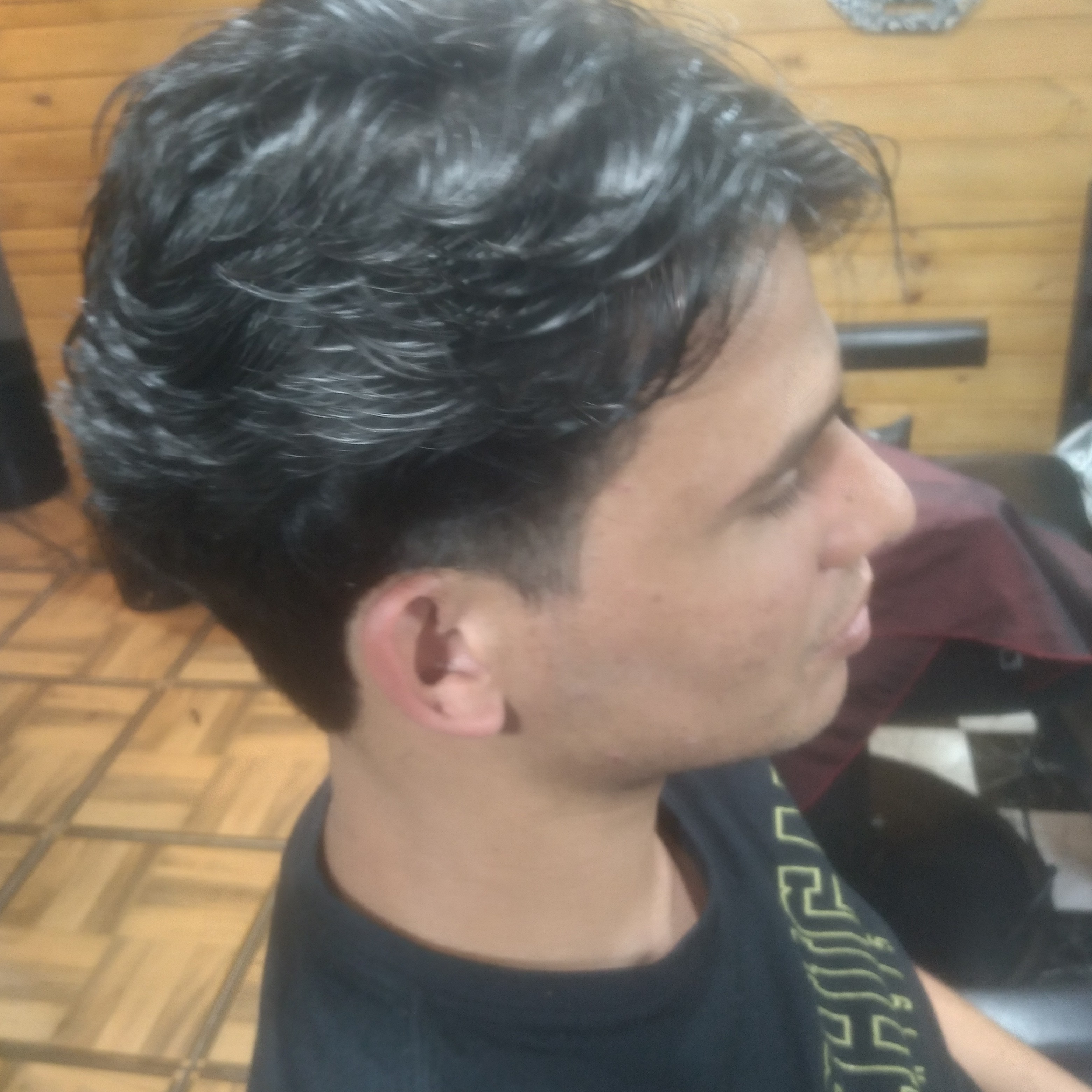 corte na tesoura