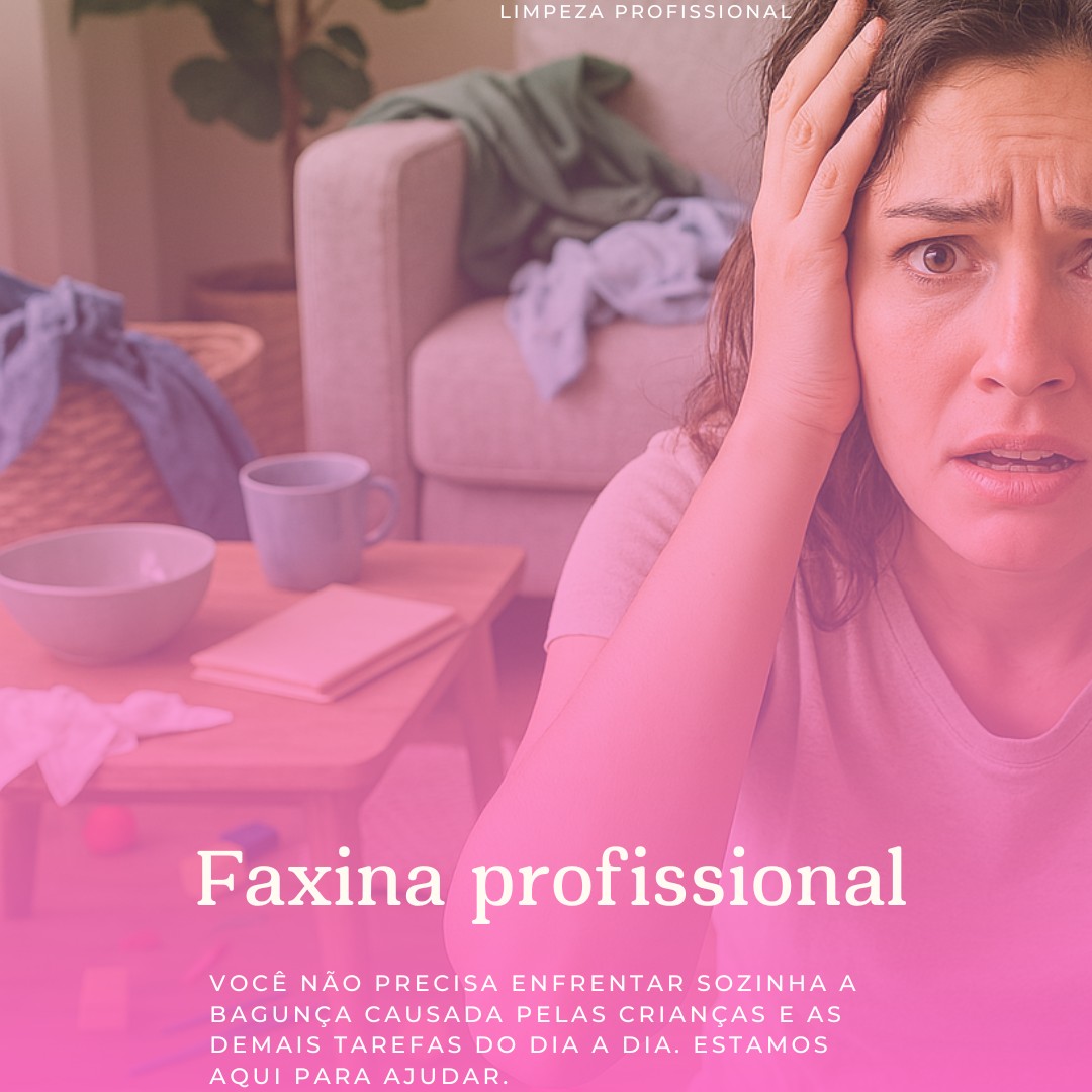 Limpeza leve e organização