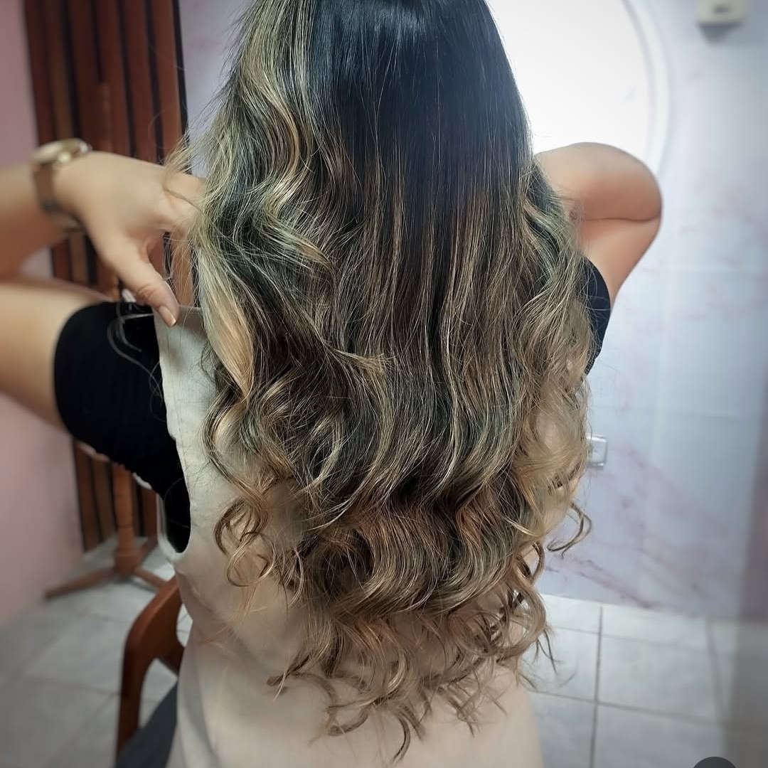 combo* coloração (cliente) + corte e escova tamanho G