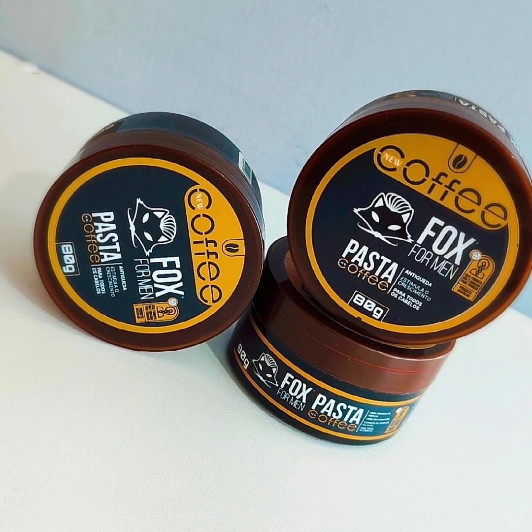 pomada modeladora coffe FOX 80g