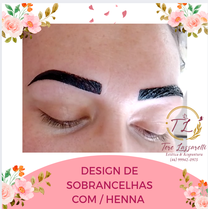DESIGN SOBRANCELHAS COM HENNA