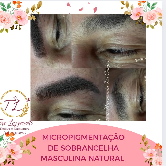 MICROPIGMENTAÇÃO FIO A FIO MASCULINA