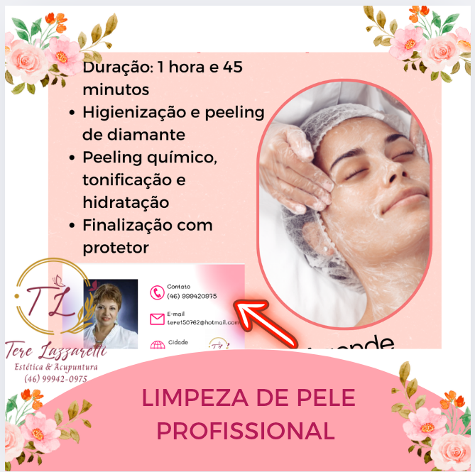 LIMPEZA DE PELE PROFISSIONAL