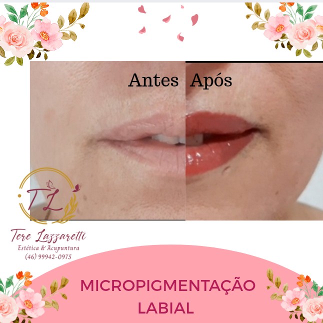 MICROPIGMENTAÇÃO DE BOCA / LABIAL