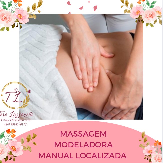 MASSAGENS MODELADORA REDUÇÃO DE MEDIDAS LOCALIZADA