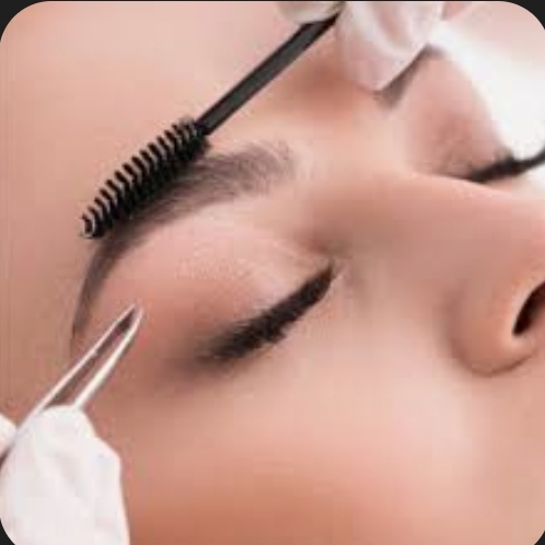 sobrancelha limpeza