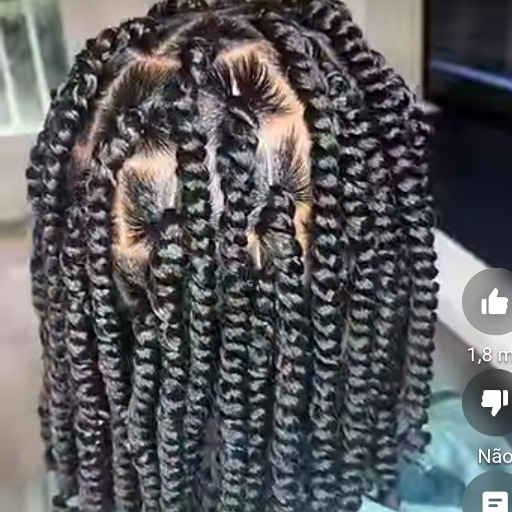 Twist  Sem extensão somente com cabelo