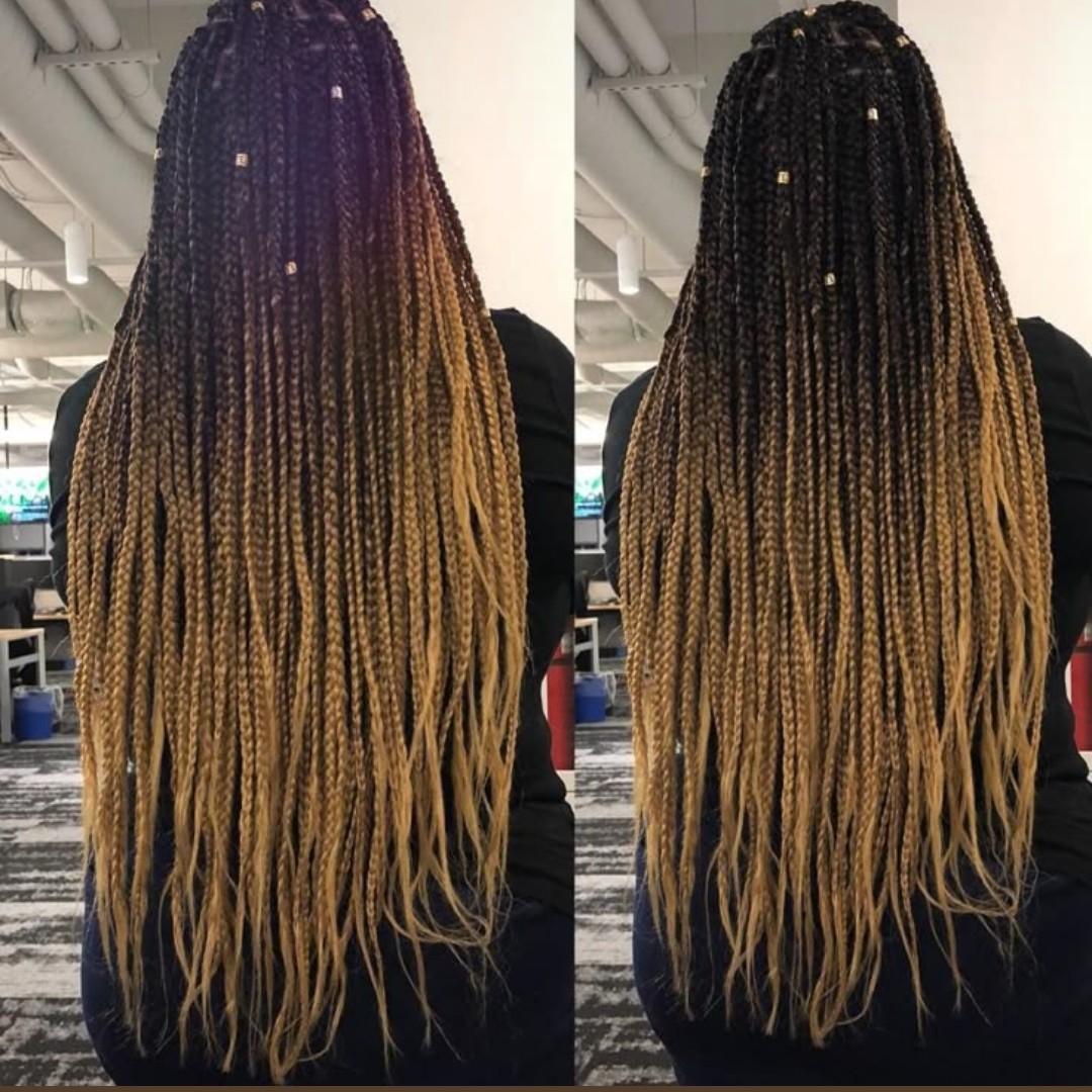 Box Braids bumbum