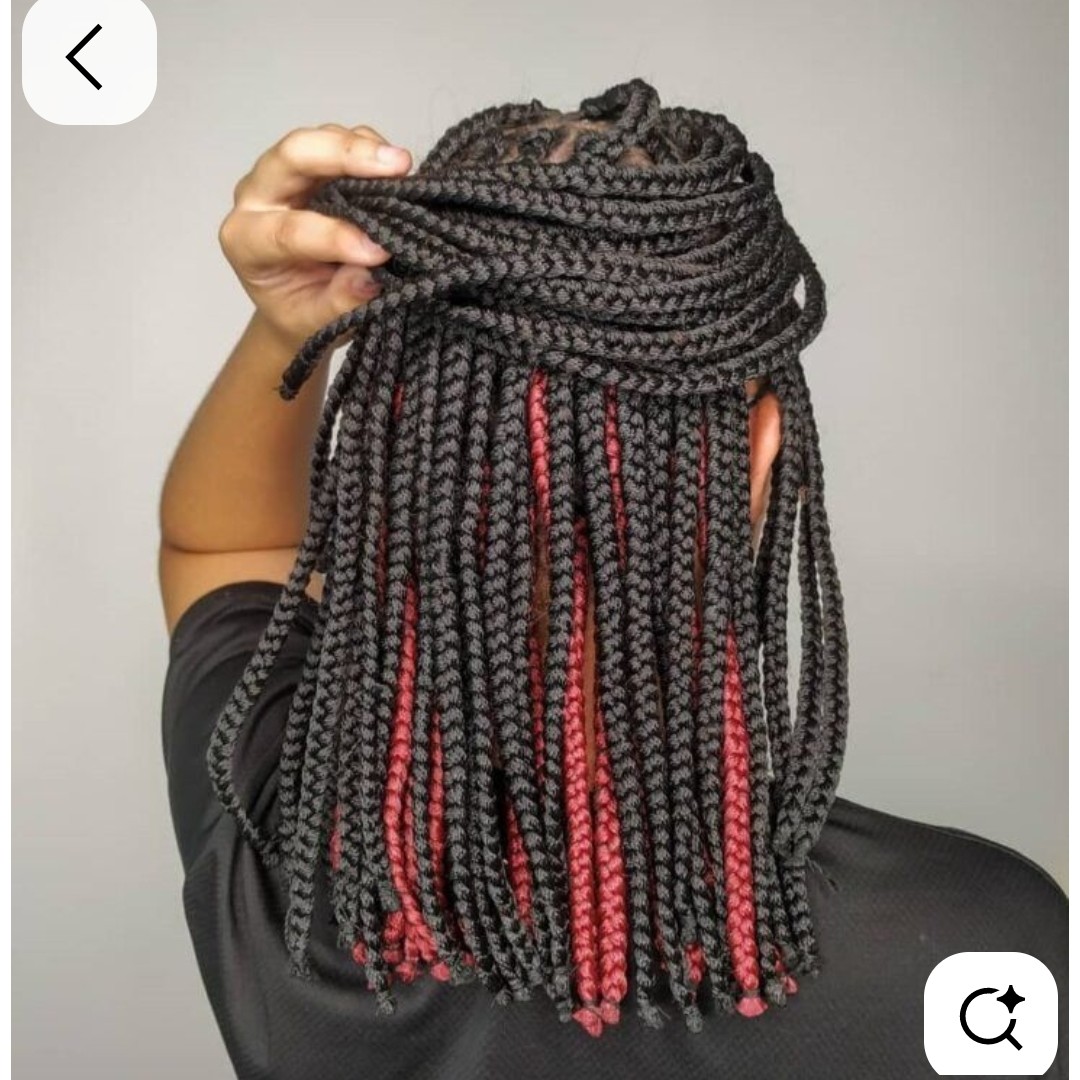 Box braids chanel